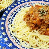 生トマトからつくる！ミートソースパスタ♪